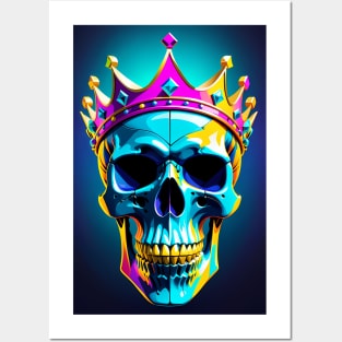 KING SKULL HOME DECOR Posters and Art